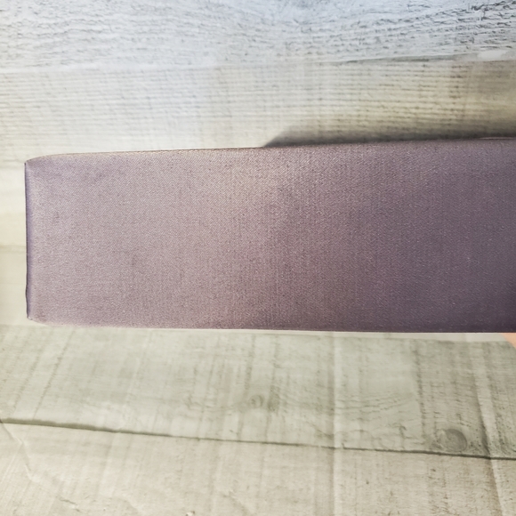 Kate Spade Vintage Sam Mini Box Tote Gray Nylon Evening Bag - Picture 6 of 10